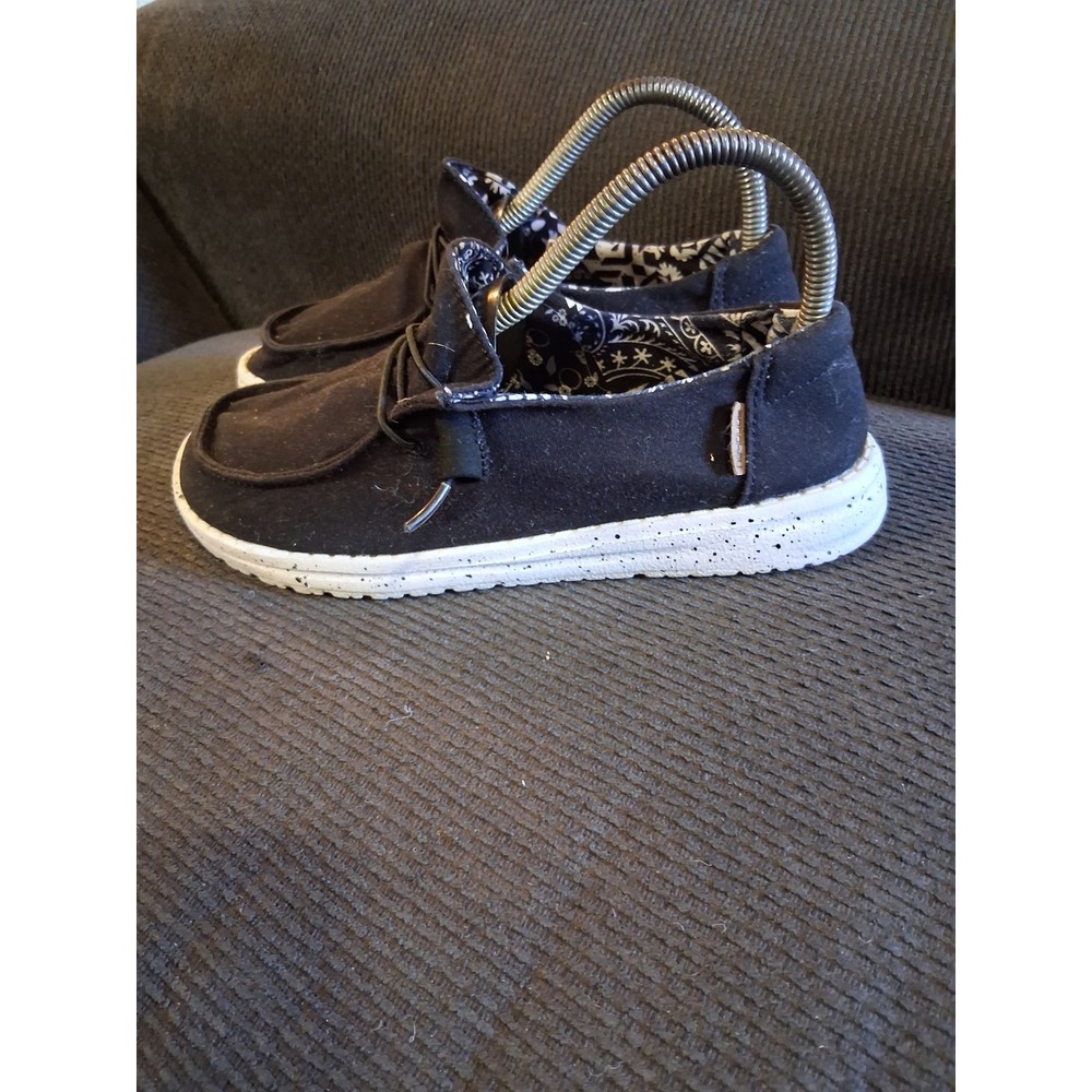 Hey Dude Wendy Basic Women's‎ Casual Shoes, Black Odyssey, W6